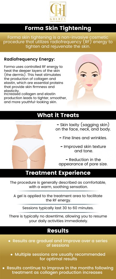 Common questions asked by patients: What areas of the body can be treated with Forma skin tightening? How many sessions of Forma skin tightening are typically needed for visible results? Is Forma skin tightening a painful procedure? How long do the results of Forma skin tightening last? For more information, contact us or schedule an appointment online. We are conveniently located at 16661 Ventura Blvd #700, Encino, CA 91436. We serve clients from Encino CA, Sherman Oaks CA, Studio City CA, Woodland Hills CA, Calabasas CA, West Hollywood CA, and San Fernando CA. Common questions asked by patients: What areas of the body can be treated with Forma skin tightening? How many sessions of Forma skin tightening are typically needed for visible results? Is Forma skin tightening a painful procedure? How long do the results of Forma skin tightening last? For more information, contact us or schedule an appointment online. We are conveniently located at 16661 Ventura Blvd #700, Encino, CA 91436. We serve clients from Encino CA, Sherman Oaks CA, Studio City CA, Woodland Hills CA, Calabasas CA, West Hollywood CA, and San Fernando CA.