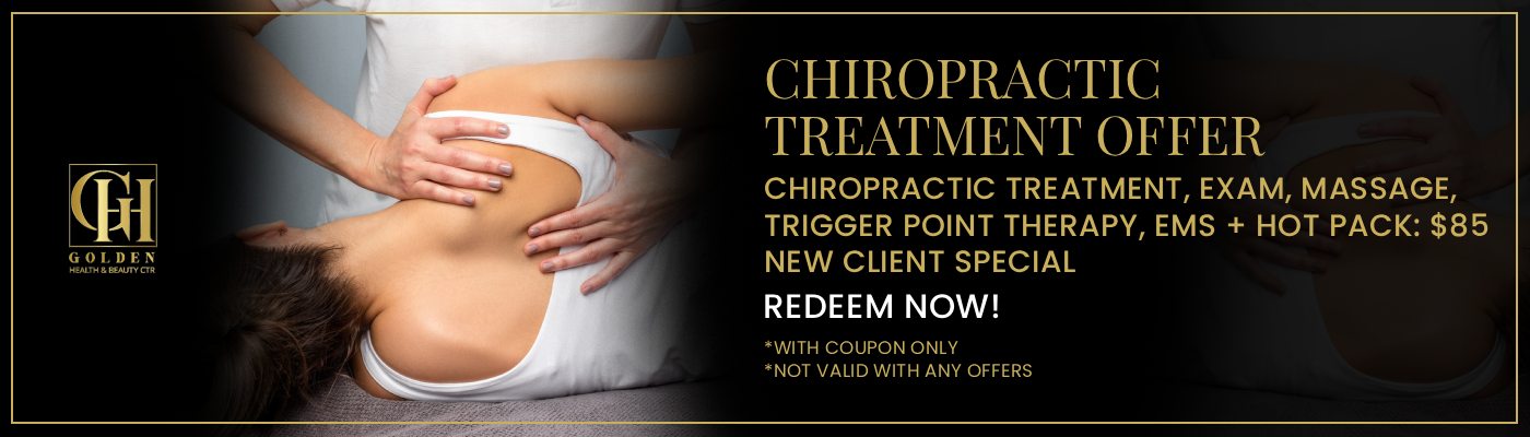 Chiropractic Treatment, Exam, Massage, Trigger Point Therapy, EMS + Hot Pack: $85 - New Client Special - Redeem now!