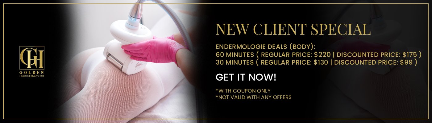 Endermologie Deals (Body): 60 Minutes ( Regular Price: $220 | Discounted Price: $175 ) - 30 Minutes ( Regular Price: $130 | Discounted Price: $99 ) - Redeem it now! Endermologie Deals (Body): 60 Minutes ( Regular Price: $220 | Discounted Price: $175 ) - 30 Minutes ( Regular Price: $130 | Discounted Price: $99 ) - Redeem it now!