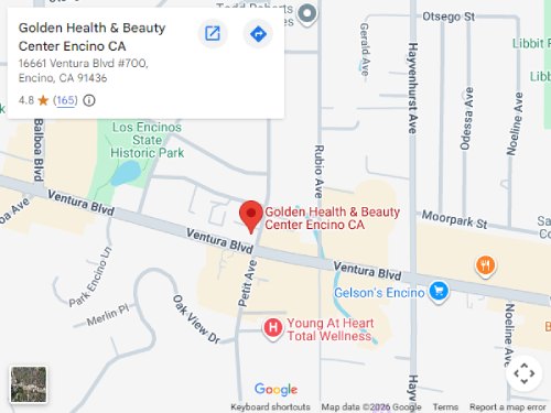 Get Directions to Golden Health & Beauty Center in Encino, CA